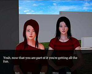 my new family 116 with the cute redhead small tits teen