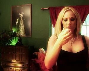 tyler nixon slurps classy milf's shaved pussy before facial cumshot