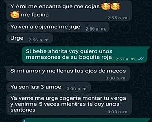 con la jefa de mi amigo oscar doña mary me da unas mamadas y le grabo el culo