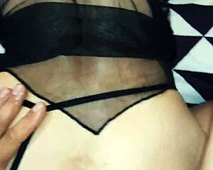 wanna see this skinny milf's tight ass get fucked pov style?