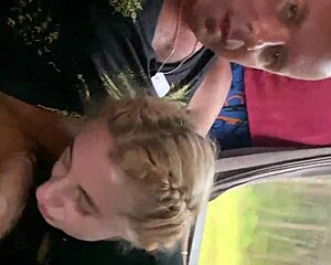 wtf no bus ticket?? ticket guy shoves his huge cock down my throat deepthroat style 😱💦 part 1