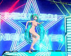 hatsune miku nude mod full body goddess big tits ass fever