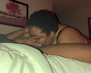 yo bloophers pt3 splackcity's chubby black bbw ass jiggles during huge cock blowjob homemade slut vibes 🍑🍆💦