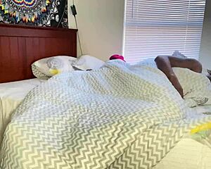 Early morning sex as Rome Major fucks Cassie Blake's big ass doggystyle with deepthroat and cowgirl.