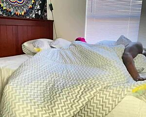 Early morning sex as Rome Major fucks Cassie Blake's big ass doggystyle with deepthroat and cowgirl.