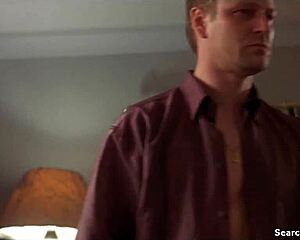 Alex Kingston's Topless Big Tits Tease In Essex Boys 2000