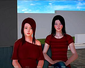 my new family 116 with the cute redhead small tits teen