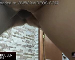 girl jumps tasty uncle's lap ending in face ejaculation