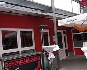 Chilling at Domenica's Lounge in Hamburg Germany