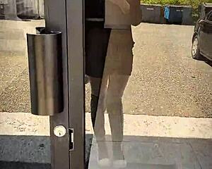 check out asian ladyboy lexi faith in her summer vlog pantyhose outdoor fun