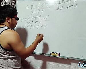 hey, wanna see this asian nerd student simplify algebra with her teacher's cock in the bedroom?