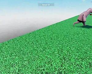 novinho's thick cock dances to her moans as fat slut fingers wet pussy hard