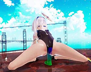 imagine me riding this huge dildo till i squirt everywhere