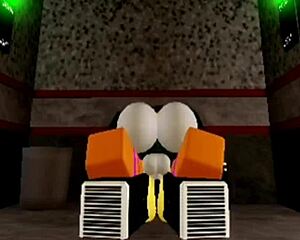 two fnaf roblox sluts bent over taking doggystyle pounding cowgirl rides and blowjobs