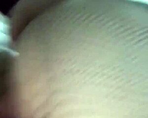 romantic newlywed whore in long stockings drips from rough wife sex