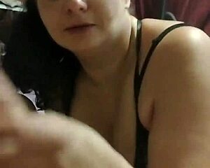 I'm chatting with my boyfriend on the phone while deepthroating this other guy's throbbing cock