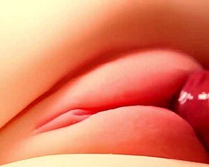 her smooth shaved pussy stays perfectly tight and ready for double toy penetration close up