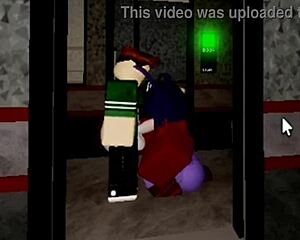 two fnaf roblox sluts bent over taking doggystyle pounding cowgirl rides and blowjobs