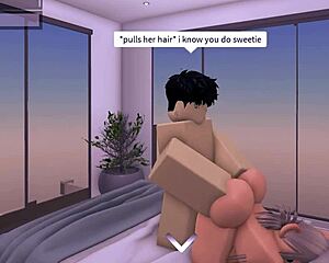 horny roblox slut links up for public condo fun