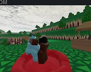 Big-Ass Black Shemale Ladyboy Joanna Roxxx Fills Holes with Huge Cock