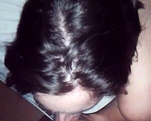 my uk ex gf slurps my cock like the total slut she always was