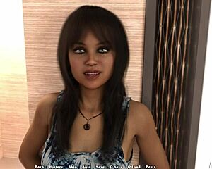 a sexy milf roleplays with cute brunette teen sucking licking tits hardcore