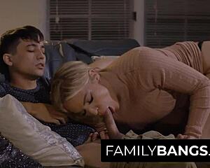 Son in law stuffs girlfriend stepmom rachael cavalli rick spanish prove fidelity familybangs cum face ⭐