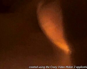 tranny slut bounces big tits on boyfriend's monster cock