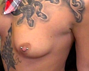 karen electra's natural tits beg for more teasing slaps and gentle bounces