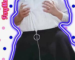 Chubby Latina Shakes Huge Ass Like a Whore Fingering!