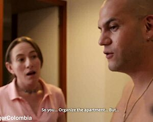 damn this latina housekeeper danna rose licks ass then fucks pedro nels cock deep