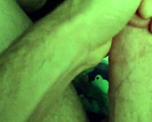 guy strokes cock solo until explosive cum finish