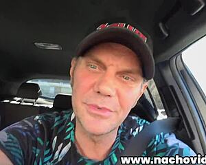 imagine nacho vidal picking up tattooed redhead candy doll for road head then slamming her big tits and ass at home