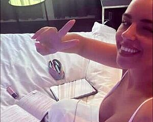 Georgia May Foote's Natural Big Tits Tease in Revealing Photos