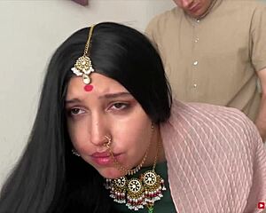 Indian housewife explores her intimate desires at home