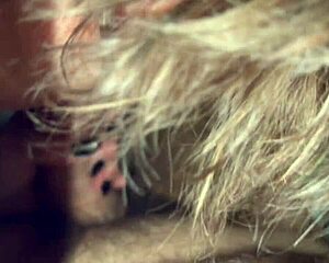 damn this curvy blonde milf wants her mouth stuffed with hubby's big cock cum when she's horny 😍💦