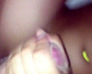 Young Czech Teen 18+ Strokes Cock for Massive Cumshot in Homemade Handjob