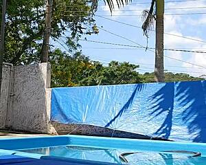 Wife Cramps Bodysuit Deep Into Big Ass