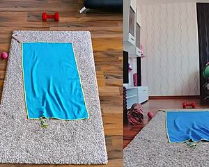 double curvy asses spread naked yoga workout 🔥🍑