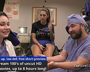 stefania mafra struts backstage in latex gloves and heels for humiliation play