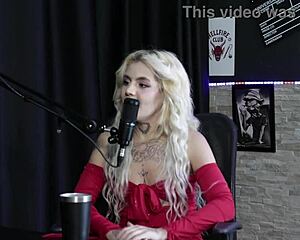 Kyra Sex Sheer Red Fired for Fucking Everyone in Pastor's Salon BDSM