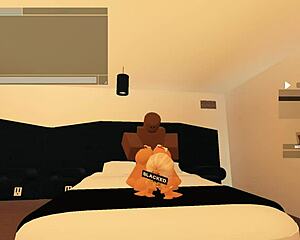 dude watch this blonde whore ride black cock with ass shaking orgasms