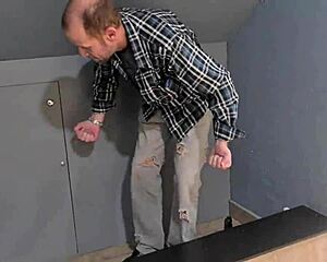 horny wives flash pussies at drive thru and invite security