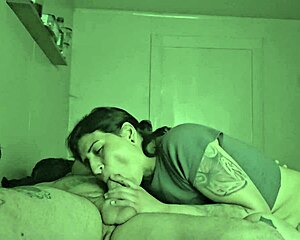 SEXY NATIVE MILF AUTUMN SUNSHINE GAGS ON HUGE WHITE COCK!