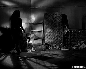 heart races with submissive thrill as three femdoms bind choke deepthroat and strapon fuck me