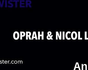 Foxy lesbo babes fist tight snatches and anuses spreading wide open