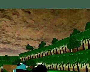 Big-Ass Black Shemale Ladyboy Joanna Roxxx Fills Holes with Huge Cock