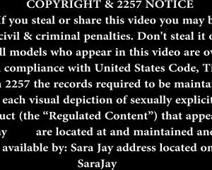 i messed up oilin my big tits n booty sara jay milf playin