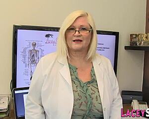 Hey, see this mature doctor take ass banging in office