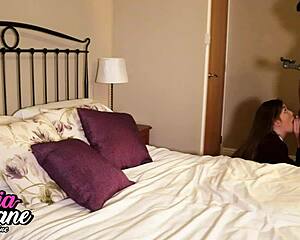 British college teen 18+ lingerie uniform sucks dick fucked homemade orgasm party cosplay first time